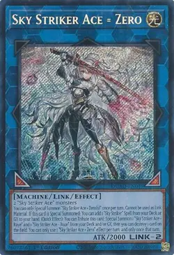 Yu-Gi-Oh! Duelist's Advance - Sky Striker Ace = Zero - DUAD-EN049 SR - Image 2