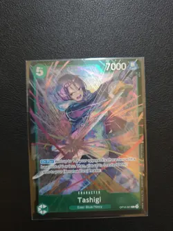 Tashigi OP12-031 Store Treasure Cup 2025 Top 4 Promo Sealed One Piece Card Game - Image 1