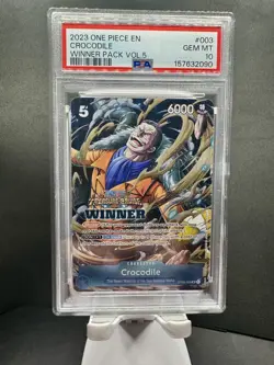 2023 Crocodile Treasure Cruise Foil Winner Pack Vol. 5 One Piece Promo ST03-003 - Image 1