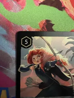 Disney Lorcana Wilds Unknown Merida- Formidable Archer Legendary 191/204 - Image 3