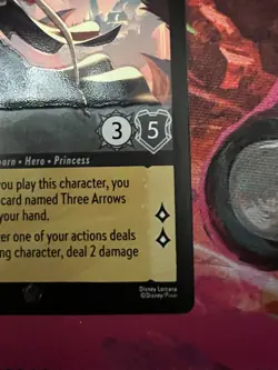 Disney Lorcana Wilds Unknown Merida- Formidable Archer Legendary 191/204 - Image 5