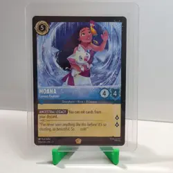 Disney Lorcana Moana - Curious Explorer 155/204 Legendary regular - Image 1