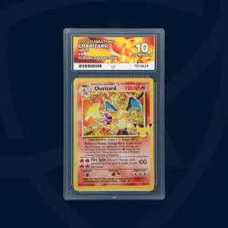 Ace 10 Pokemon Card Charizard Holo 4/102 Celebrations Classic Collection - Image 1