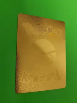 Pokemon Card Pikachu GX Basico Card Gold Foil Fan Art Collector - Image 2