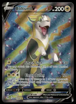 Pokemon Cards Boltund V 249/264 Fusion Strike Rare Ultra NM *2 - Image 1