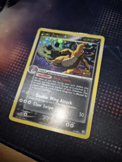 Pokemon Karte Dark Dragonite Ex Team Rocket Returns Stamp Reverse Vintage Swirl - Image 2