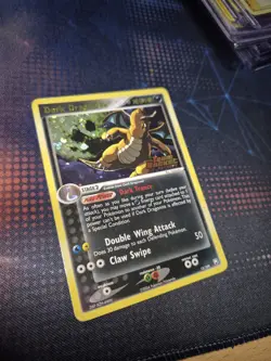 Pokemon Karte Dark Dragonite Ex Team Rocket Returns Stamp Reverse Vintage Swirl - Image 3