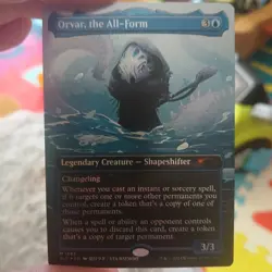 MTG Magic the Gathering 2024 Secret Lair Drop Foil Card #1683 Orvar the All Form - Image 1