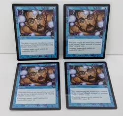 Daze Lot Of 4 - Magic The Gathering MTG - Nemesis! - Image 1