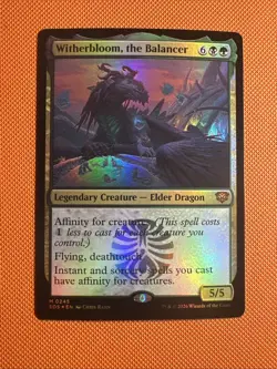 Witherbloom, the Balancer M Foil 245 - MTG Secrets of Strixhaven - Image 1