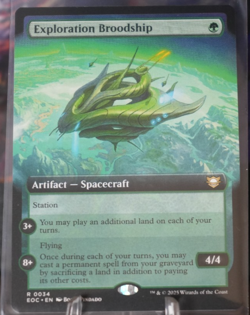 Exploration Broodship (Extended Art) R Commander: Edge of Eternities 34 M/NM - Image 1