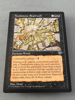 Tombstone Stairwell MTG Mirage—Lightly Played Excellent+—Vintage RESERVE LIST - Image 3