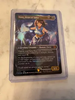 Yuna, Hope of Spira (Borderless) (Chocobo Track Foil) Final Fantasy Foil - Image 1