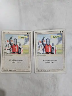 MTG Crusade Revised Edition Regular Rare - Image 1