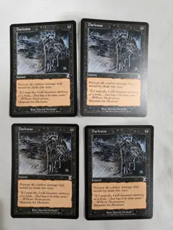 MTG Darkness x4 Timeshifted Regular - Image 1