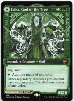 Esika, God of the Tree (Showcase) *Foil* KHM 314 NM-LP - Image 1