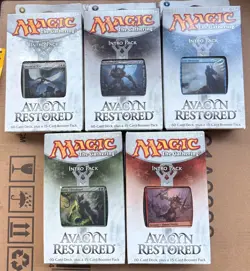 MTG Magic the Gathering Avacyn Restored Intro Pack Set of 5 - Image 1