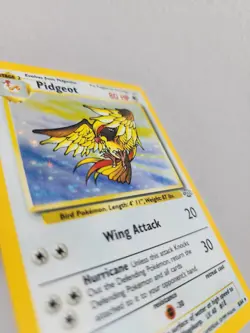 Pokemon Pidgeot TCG Holo Rare Card Jungle, 8/64, Base Set - Image 4