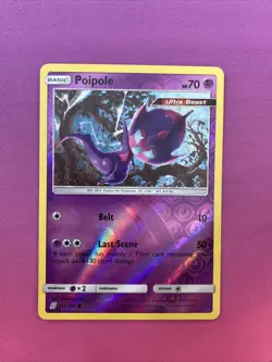 Pokemon Card Poipole Unified Minds Reverse Holo Common 102/236 Near Mint - Image 1
