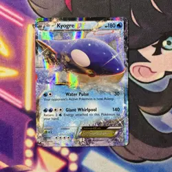 Kyogre EX - XY41 - Pokemon XY Promo Ultra Rare Card NM/VLP - Image 1