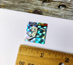 Mew - Vtg Pokemon Gameboy GB Pocket Prism Mini Card - Japanese - Image 3