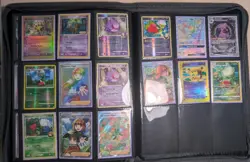 200+ Pokemon Cards & 2 Binders, Primarina, Roserade, Mismagius, Girafarig etc. - Image 1