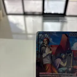 One Piece Shanks PSA Promo Card Exclusive OP09-001 Sealed - Image 3