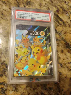 Pokemon Celebrations Pikachu V-Union Sequential PSA Graded Cards Set of 4 - Image 3