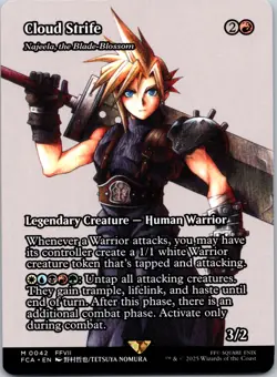Cloud Strife - MTG - Final Fantasy #42 - Mythic NM - Image 1