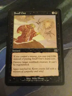 Snuff Out Mercadian Masques Regular Mtg - Image 1