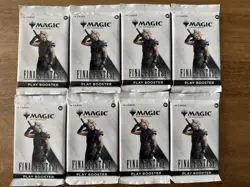 8pk - Magic: The Gathering Final Fantasy Sealed Play Booster Packs - Image 1