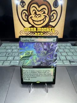 Loading Zone Borderless Foil Rare Edge Of Eternities NM US Seller - Image 1