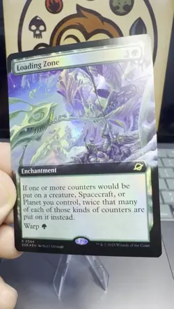 Loading Zone Borderless Foil Rare Edge Of Eternities NM US Seller - Image 2