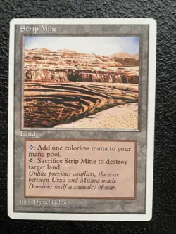 Strip Mine MTG Core Set 4th Edition Regular - Image 1