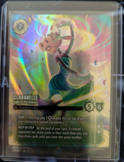 Disney Lorcana Clarabelle Light On Her Hooves Shimmering Skies 211/204 Enchanted - Image 1