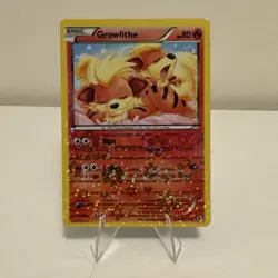 Pokemon TCG Growlithe RC4/RC25 Legendary Treasures Radiant Collection Holo NM - Image 1