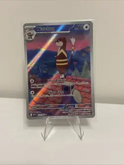 Pokemon - Watchog - 153/086 Sv White Flare Illustration Rare - Image 1