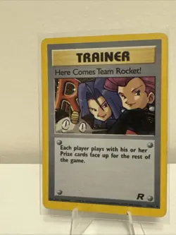 Here Comes Team Rocket! 15/82 Holo Rare Team Rocket Pokemon LP - Image 2