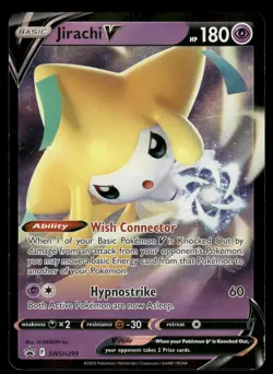 Jirachi V - 299 SWSH299 Holo Promo Sword & Shield Promo Pokemon Near Mint - Image 1