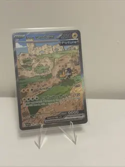 Iron Hands ex 248/182 Special Illustration Rare Paradox Rift Pokemon - Image 1