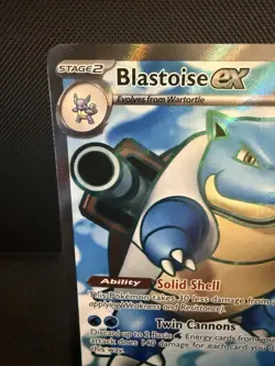 Pokemon TCG Blastoise ex #184/165 Scarlet & Violet 151 Holo Full Art NM - Image 2