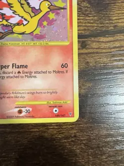 Pokemon TCG Moltres Secret Rare Holo Supreme Victors 149/147 2009 - Image 5