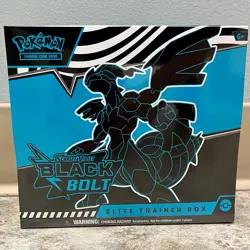 Pokemon TCG Scarlet & Violet: Black Bolt Elite Trainer Box English 2025 w/Bonus - Image 2