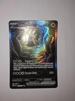 Pokemon Wo-Chien ex 257/193 SV02 Paldea Evolved SIR Full Art Holo 230 HP Eng - Image 1