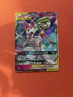 Pokemon TCG Gardevoir & Sylveon GX 130/214 Unbroken Bonds New Mint - Image 1