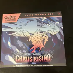 Pokemon TCG Chaos Rising Elite Trainer Box ETB IN HAND / READY TO SHIP - Image 1