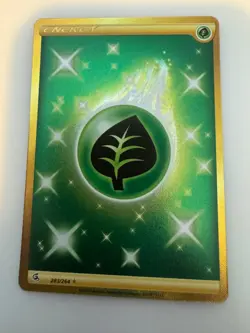 Grass Energy 283/264 - Fusion Strike - Gold Secret Rare - Pokemon TCG - Image 1