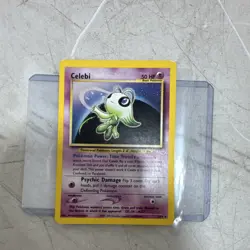 Pokemon Celebi Neo Revelation Holo Rare 03/64 Basic 50 HP Yoshida 2000 TCG Card - Image 3