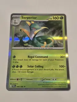 Pokemon TCG Serperior 6/88 Perfect Order Reverse Holo NM - Image 1