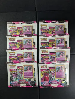 Pokemon TCG Fusion Strike 3 Pack Blisters (Espeon Lot of 17) New Sealed - Image 3